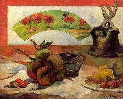 Paul Gauguin Still Life with Fan Norge oil painting reproduction